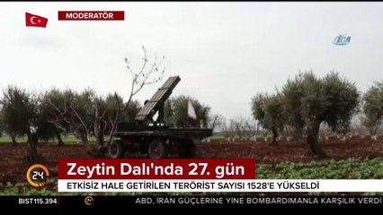 Zeytin Dalı'nda 27 gün