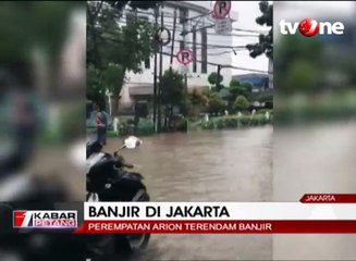 Diguyur Hujan, Jakarta Banjir