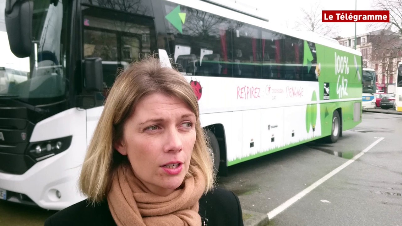 Quimper. Inter-urbain. Expérimentation d'un bus au gaz en Bretagne