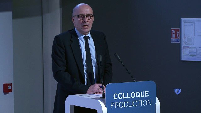 Intervention de Patrick Errard, président du Leem - Colloque Production le 14.02.2018