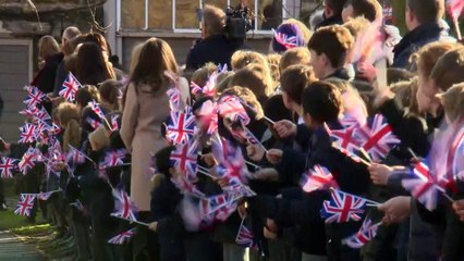 Charles greeted on visit to Durham Cathedral