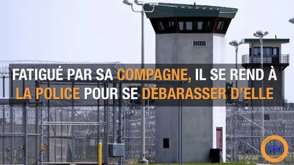 Fatigué par sa compagne, il se rend à la police pour se débarrasser d’elle le soir de la Saint-Valentin