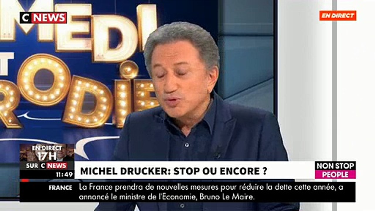 EXCLU - Michel Drucker : "Je me demande si dans deux ans je ne tirerai pas ma révérence à la télé"