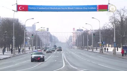 Başbakan Yıldırım Zafer Anıtı'na Çelenk Koydu - Minsk
