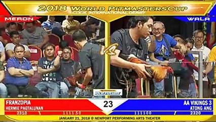 WORLD PITMASTER CUP 2018 FIGHT 26 SAN ROQUE BB VS FAFAFA GAMEFARM