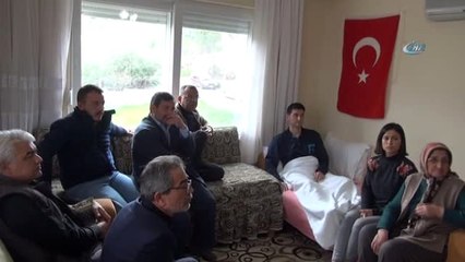 Afrin Gazisi Astsubay Hüseyin Çakır Baba Ocağı Silifke'ye Getirildi