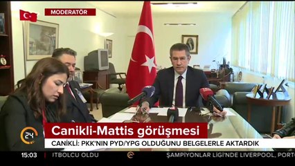 Canikli - Mattis görüşmesi