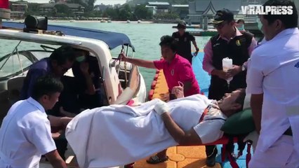 Russian Tourist Accidentally Shoots Himself With Harpoon