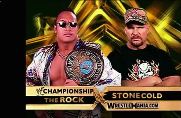 Wwe Wrestlemania 17(xvii) - The Rock(c) Vs Stone Cold Steve Austin - Official Promo-1