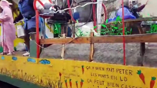 L'histoire du Carnaval de Granville avec les chars qui défilent