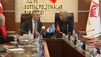 Bakan Kaya, BM Mülteciler Yüksek Komiseri Grandi’yi kabul etti