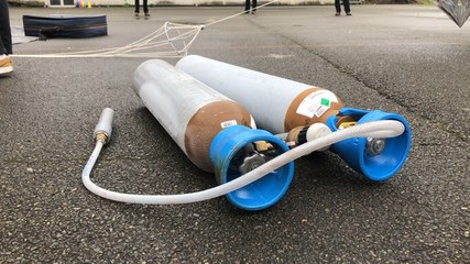 Lancement d’un ballon-sonde dans la stratosphère