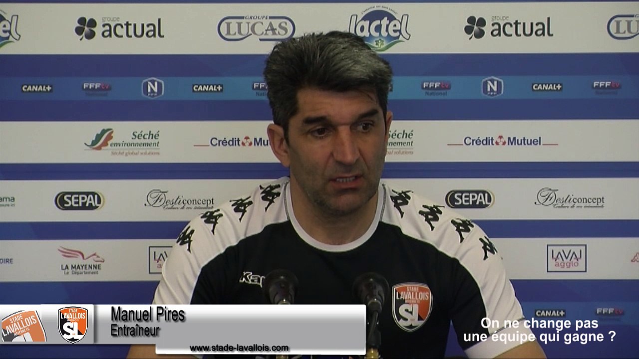 (J22) Créteil - Laval, point presse avec M.Pires