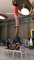 WHAT A STUNT NEVER SEEN BEFORE