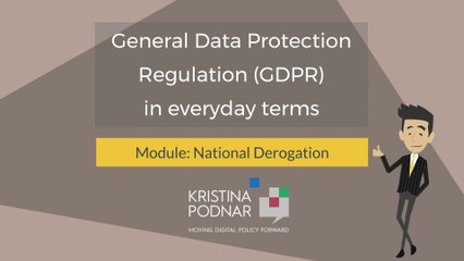 GDPR: National Derogation