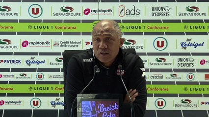 Le point presse d'Antoine Kombouaré avant #EAGMHSC