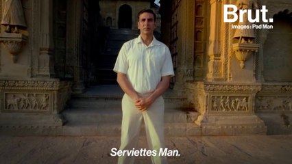 Padman,  l'homme qui veut briser le tabou des règles en Inde.