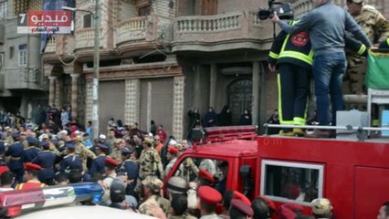 مدير أمن القليوبية يشارك بتشييع جنازة شهيد بنها
