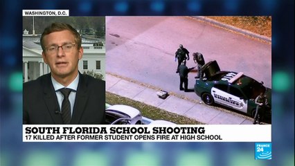 Florida school shooting: "There is no gun control debate happening in politics"