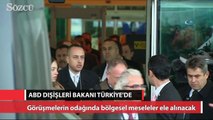 ABD Dışişleri Bakanı Tillerson Türkiye'de