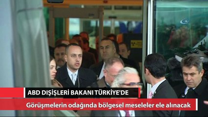 ABD Dışişleri Bakanı Tillerson Türkiye'de