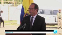 Colombia: France's president François Hollande meets with FARC rebels
