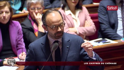 Chiffres du chômage : intervention d'Edouard Philippe