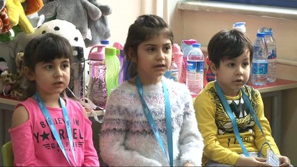 Anaokulu öğrencilerinden “Bilsel Kumbaram” Projesi ile kardeş okullarına destek