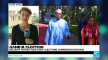 Gambia: security forces take over electoral commission building, West African leaders in Banjul