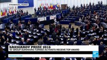 Sakharov Prize: Yazidi women who survived and escaped the IS group receive top prize