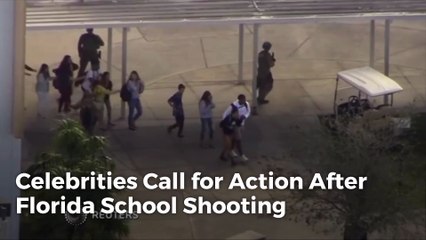 Celebrities Call for Action After Florida School Shooting
