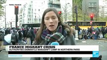 France: police clear thousands of migrants living rough on streets of Paris