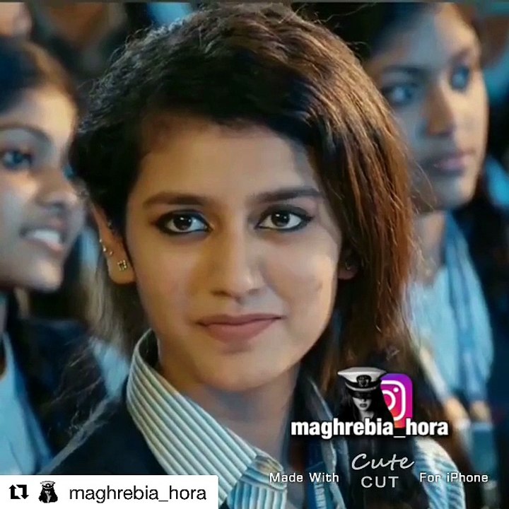 Priya Prakash فتاة هندية تثير مواقع التواصل