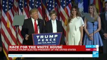 REPLAY - President-elect of the United States Donald Trump addresses the American nation