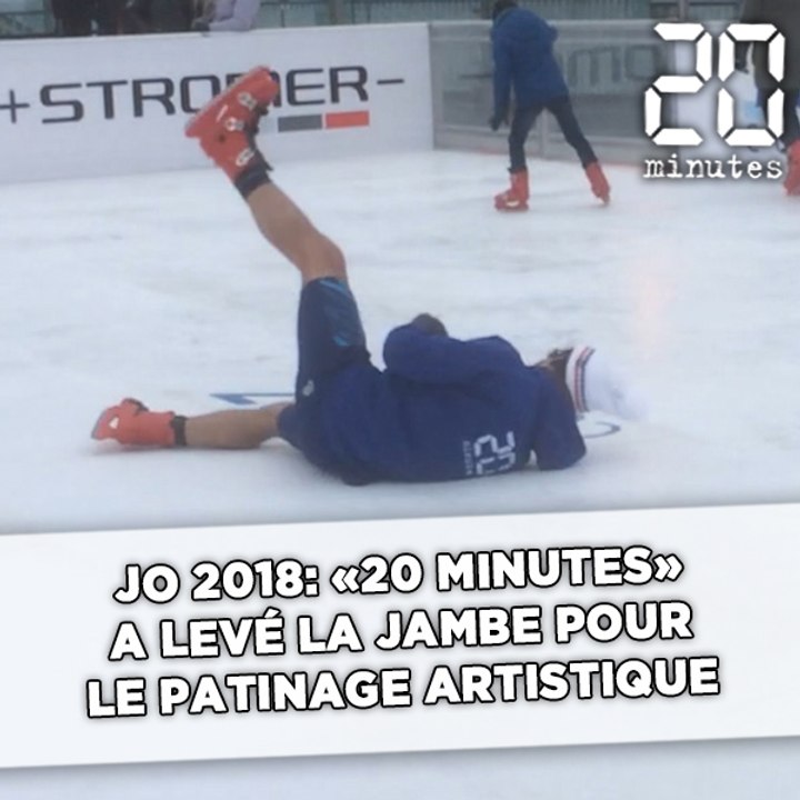 JO 2018: «20 Minutes» a levé la jambe pour le patinage artistique