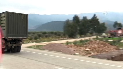 Sınır birliklerine askeri araç sevkiyatı devam etti - HATAY