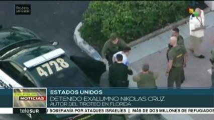 EE.UU.: detienen a autor de tiroteo en escuela de Florida