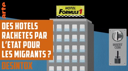 Des hôtels payés par l'Etat pour les migrants ? - DÉSINTOX - 15/02/2018