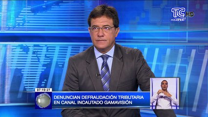 Denuncian defraudación tributaria en canal incautado Gamavisión