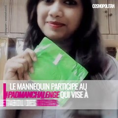 Les stars et leurs protections hygiéniques avec le Padmanchallenge