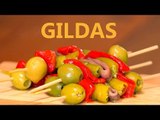 Gildas | Un clásico pincho de anchoas, aceitunas y guindillas