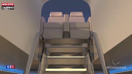 Bientôt des sièges sur le toit des avions de ligne ? (vidéo)