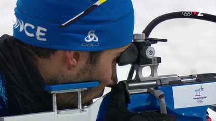 JO 2018 : Biathlon Individuel - Ces deux balles de trop pour Martin Fourcade !