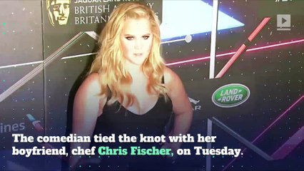 Amy Schumer Just Got Married!