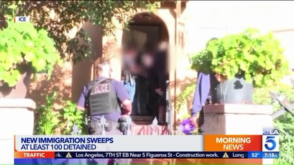 At Least 100 Detained in Los Angeles Area Immigration Sweeps