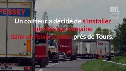 Un coiffeur s'installe dans un relais routier