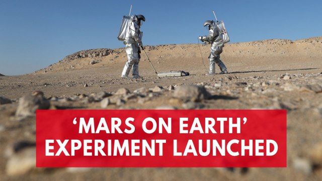 Scientists conduct experiment in Mars Simulation Center in Oman desert