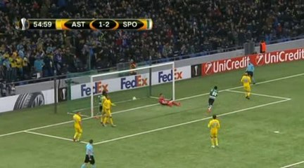 All Goals & highlights - Astana 1-3 Sporting Lisbon - 15.02.2018