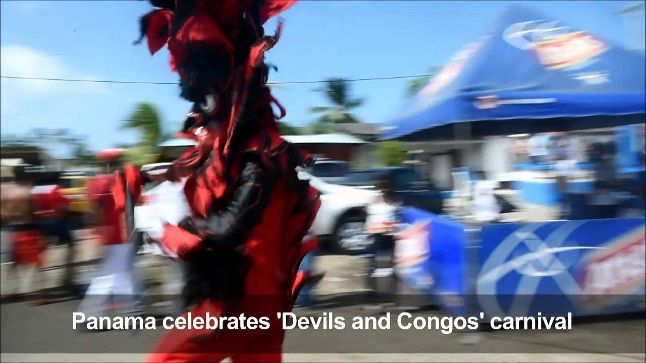 Panama celebrates 'Devils and Congos' festival