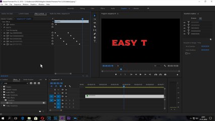 Premiere 2018 ile Sayaç Stil Animasyonlu Text Başlık Hazırlama